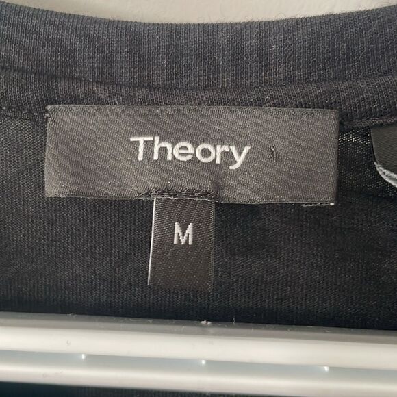 Theory Black Cherry B2 Jersey Dress - Picture 2 of 5